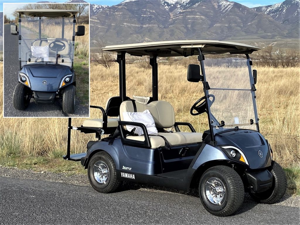 Tricked out Yamaha Golf Cart